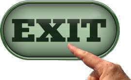 Symbole 'exit'